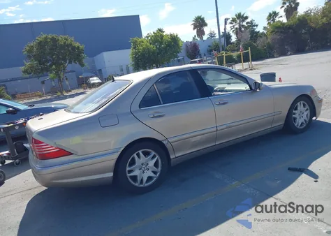 2006 Mercedes-Benz S 350 from USA, damaged, VIN WDBNF67J26A476662